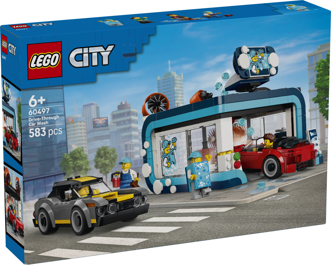 60497 | LEGO® City Drive-Through Car Wash