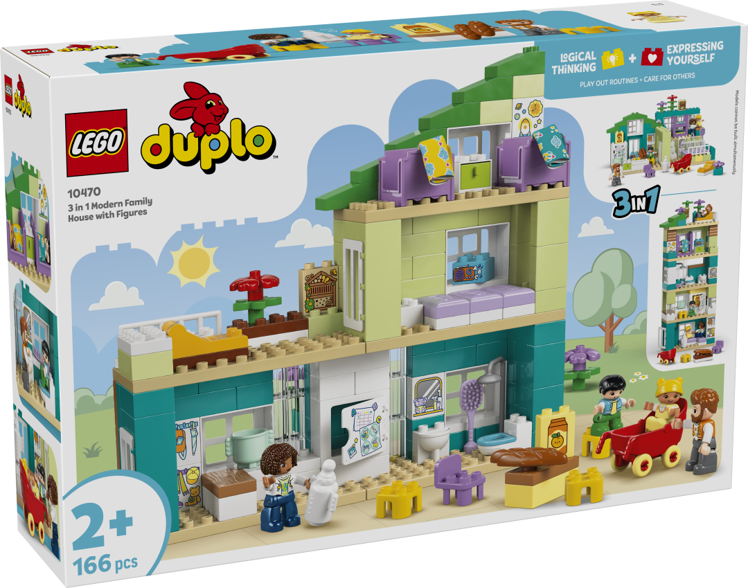 10470 | LEGO® DUPLO® 3in1 Modern Family House with Figures