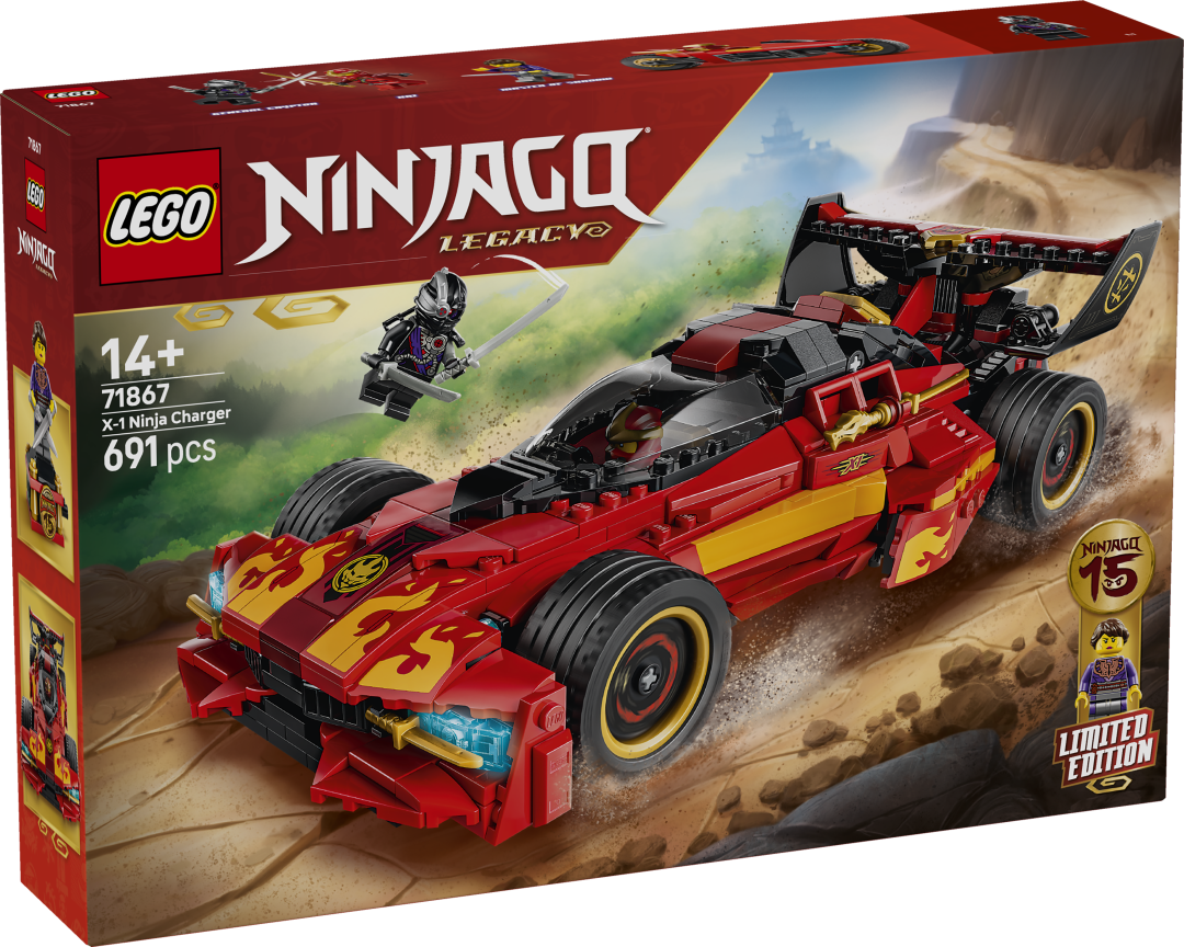 71867 | LEGO® NINJAGO® X-1 Ninja Charger 15th Anniversary