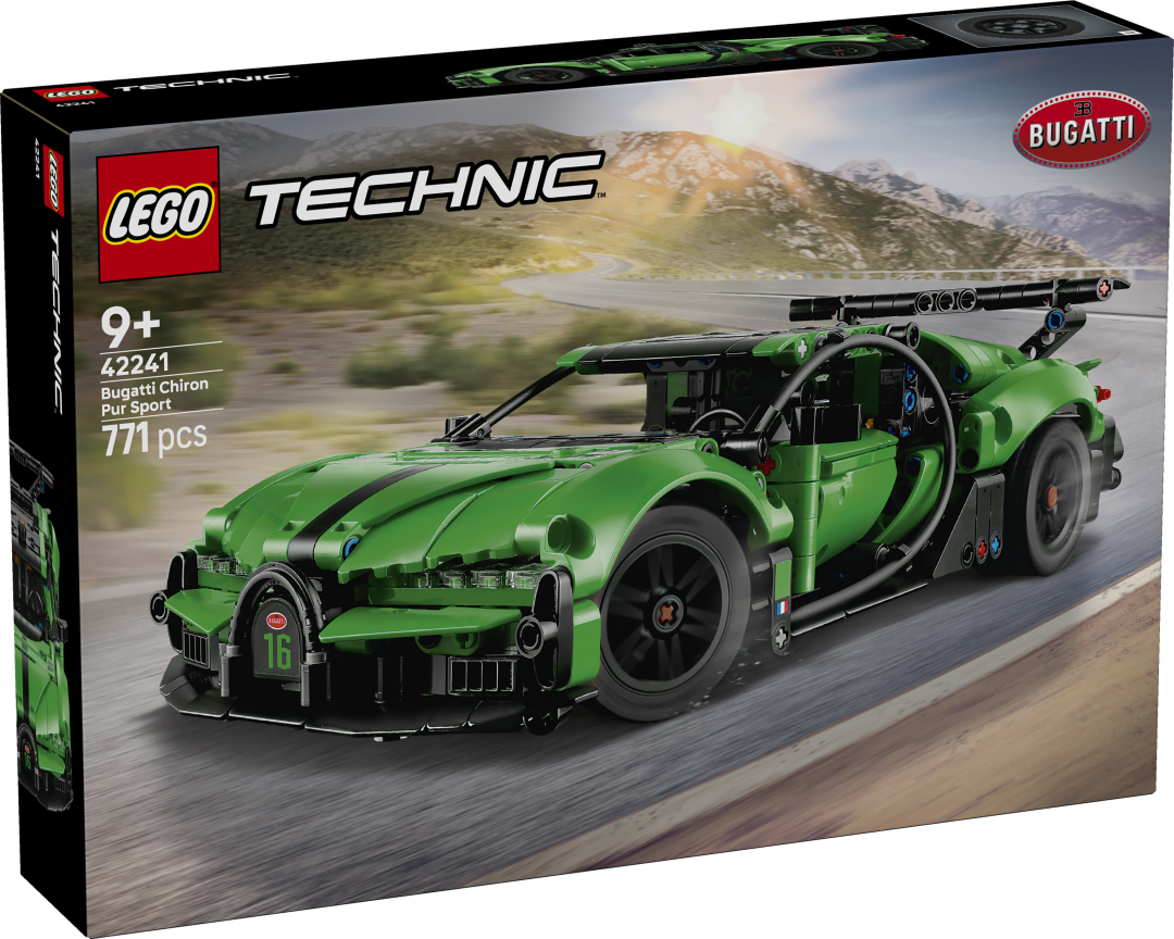 42241 | LEGO® Technic Green Bugatti Chiron Pur Sport Hypercar