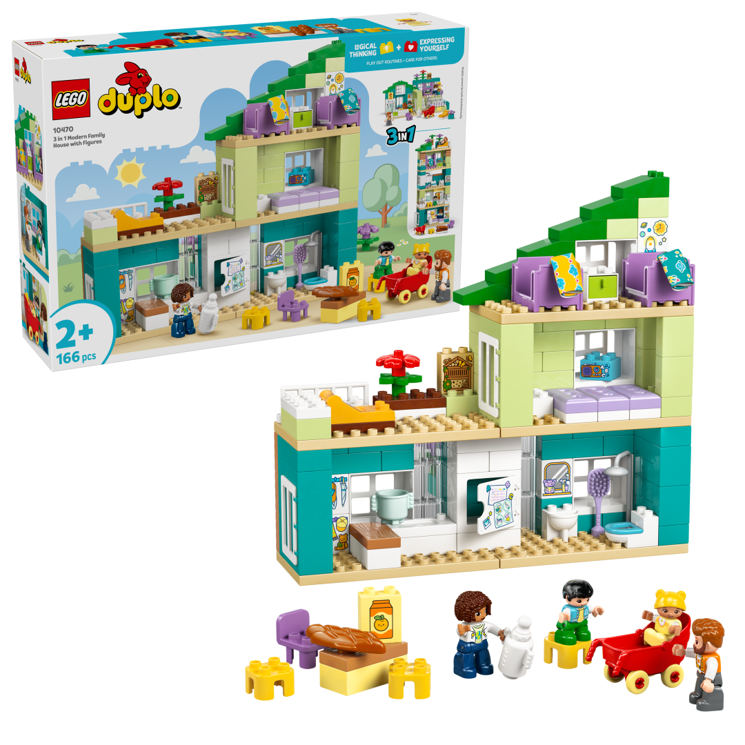 10470 | LEGO® DUPLO® 3in1 Modern Family House with Figures
