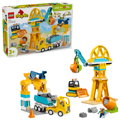 10476 | LEGO® DUPLO® 3in1 Construction Site and Vehicles