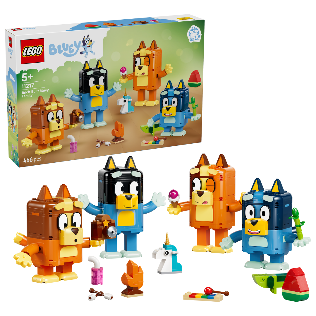 11217 | LEGO® Bluey Brick-Built Bluey Family