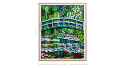 31220 | LEGO® ART Claude Monet – Bridge over a Pond of Water Lilies