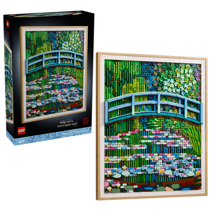31220 | LEGO® ART Claude Monet – Bridge over a Pond of Water Lilies