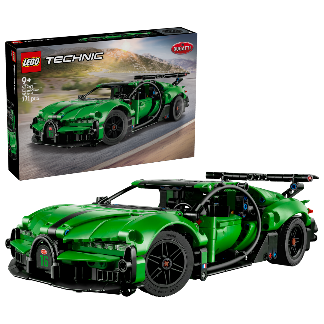 42241 | LEGO® Technic Green Bugatti Chiron Pur Sport Hypercar