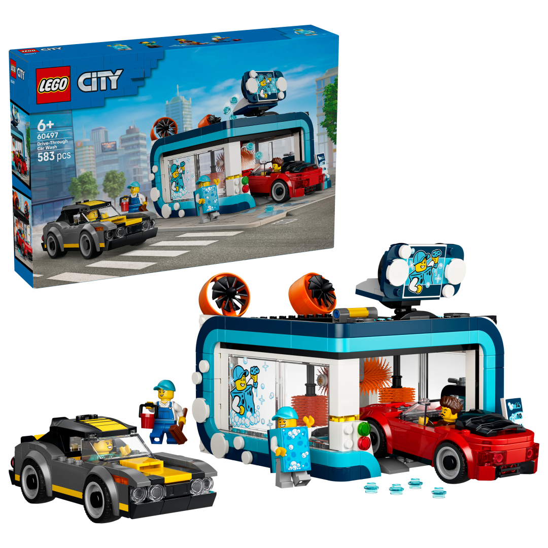 60497 | LEGO® City Drive-Through Car Wash