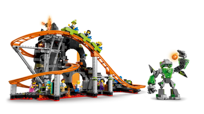 60501 | LEGO® City Lava Land Roller Coaster Park