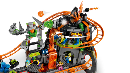 60501 | LEGO® City Lava Land Roller Coaster Park