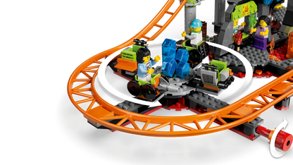 60501 | LEGO® City Lava Land Roller Coaster Park