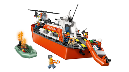 60504 | LEGO® City Coast Guard Rescue Boat & Helicopter
