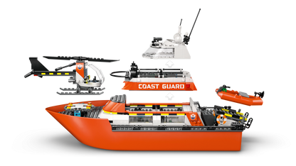 60504 | LEGO® City Coast Guard Rescue Boat & Helicopter