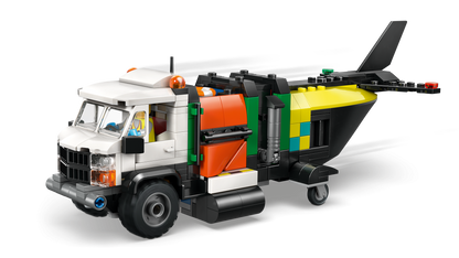 60505 | LEGO® City Airplane, Service Truck & Hovercraft Remix