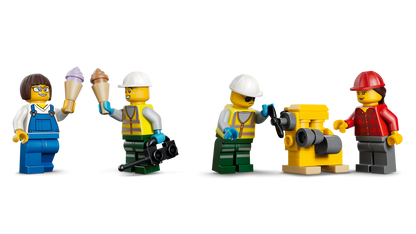60509 | LEGO® City Harbor Freight Train with Crane & Truck