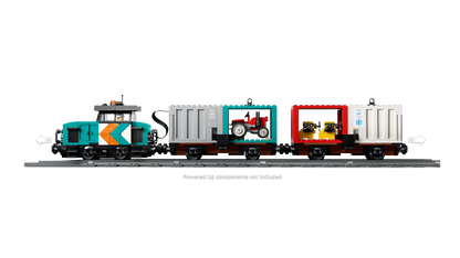 60509 | LEGO® City Harbor Freight Train with Crane & Truck