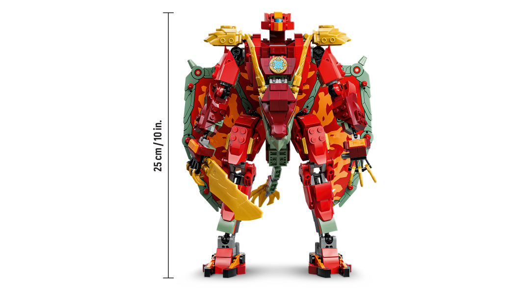 71868 | LEGO® NINJAGO® Wyldfyre's Transforming Dragon Mech