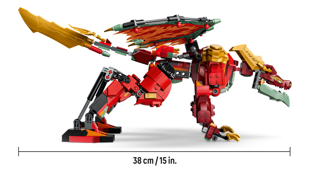 71868 | LEGO® NINJAGO® Wyldfyre's Transforming Dragon Mech