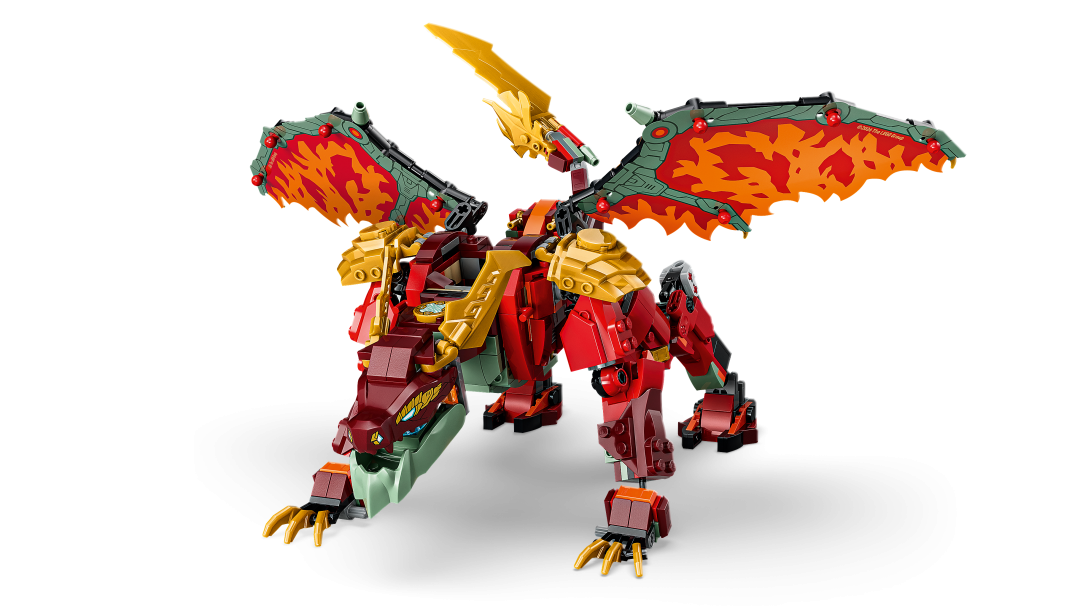 71868 | LEGO® NINJAGO® Wyldfyre's Transforming Dragon Mech