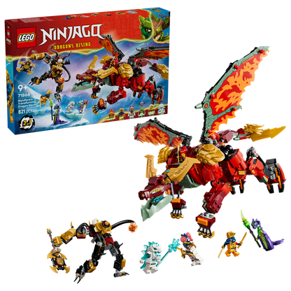 71868 | LEGO® NINJAGO® Wyldfyre's Transforming Dragon Mech