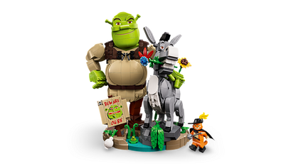 72423 | LEGO® ICONS™ Shrek, Donkey & Puss in Boots