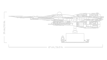 75442 | LEGO® Star Wars™ The Mandalorian's N-1 Starfighter™