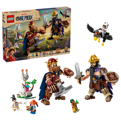 75644 | LEGO® One Piece Dorry vs. Brogy – Giants of Little Garden
