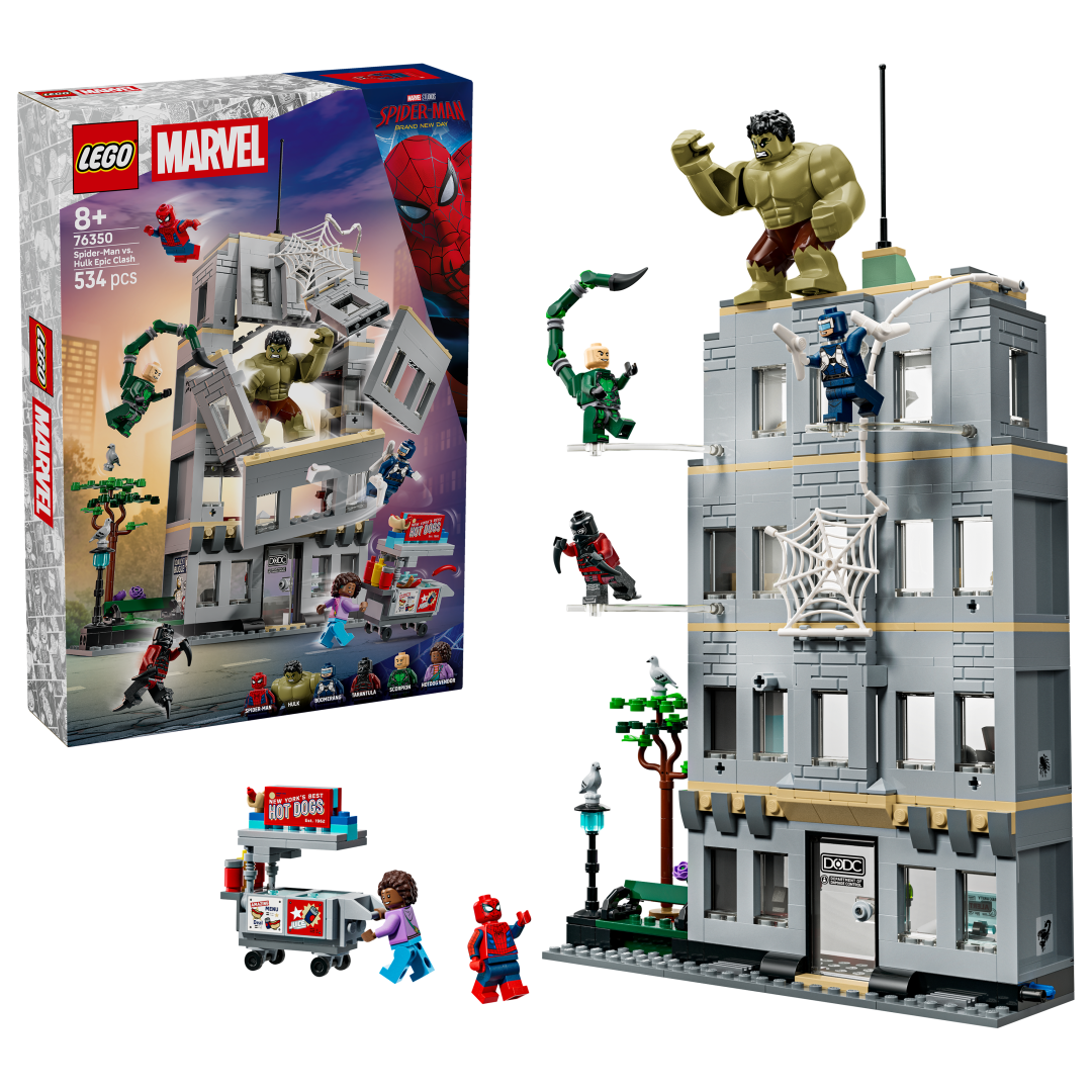 76350 | LEGO® Marvel Spider-Man vs. Hulk Epic Clash