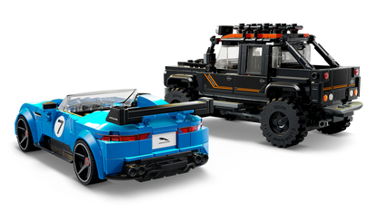 77264 | LEGO® Speed Champions Jaguar Project 7 & Land Rover Defender