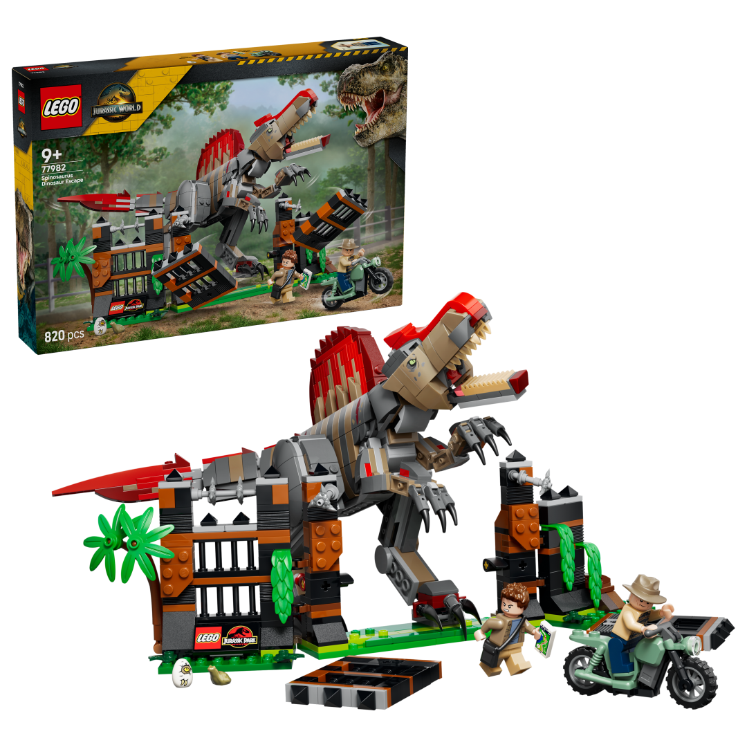 77982 | LEGO® Jurassic World™ Spinosaurus Dinosaur Escape