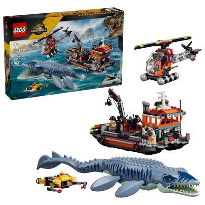 77983 | LEGO® Jurassic World™ Mosasaurus Dinosaur Boat Attack