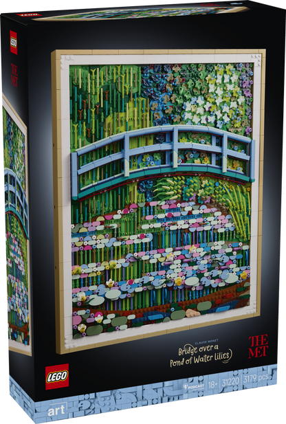 31220 | LEGO® ART Claude Monet – Bridge over a Pond of Water Lilies