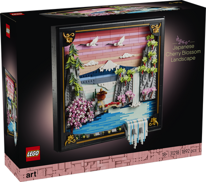 31218 | LEGO® ART Japanese Cherry Blossom Landscape