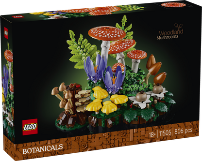 11505 | LEGO® Botanicals Woodland Mushrooms