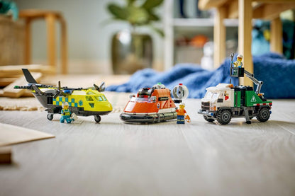 60505 | LEGO® City Airplane, Service Truck & Hovercraft Remix