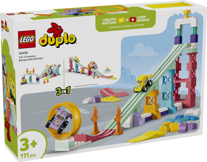 10478 | LEGO® DUPLO® 3 in 1 Creative Ramps with Vehicles