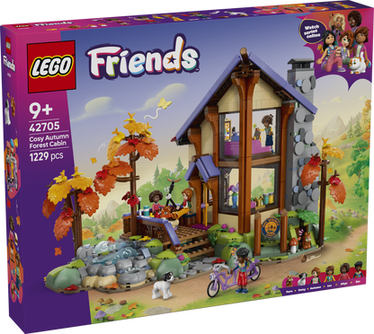 42705 | LEGO® Friends Cozy Fall Forest Cabin