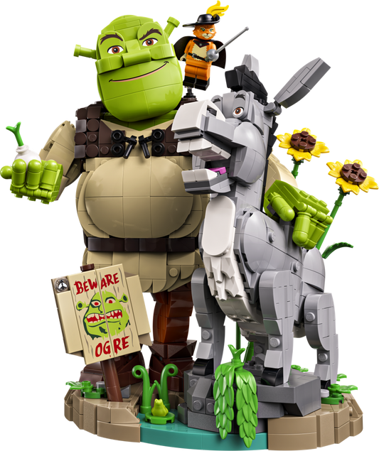 72423 | LEGO® ICONS™ Shrek, Donkey & Puss in Boots