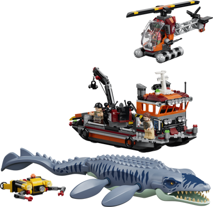 77983 | LEGO® Jurassic World™ Mosasaurus Dinosaur Boat Attack