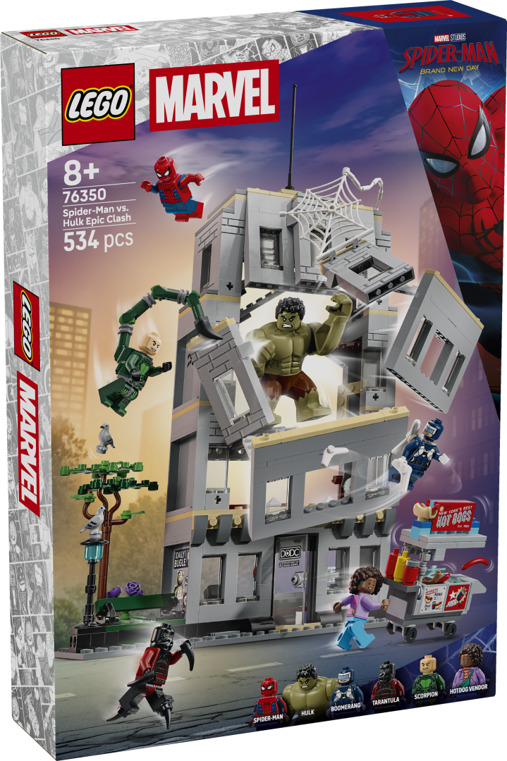 76350 | LEGO® Marvel Spider-Man vs. Hulk Epic Clash