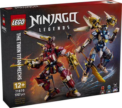 71870 | LEGO® NINJAGO® The Twin Titan Mechs