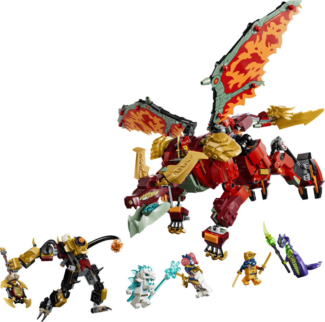 71868 | LEGO® NINJAGO® Wyldfyre's Transforming Dragon Mech