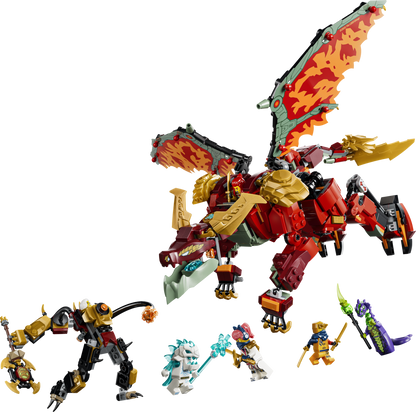 71868 | LEGO® NINJAGO® Wyldfyre's Transforming Dragon Mech