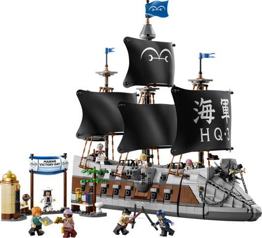 75646 | LEGO® One Piece Garp's Marine Battleship