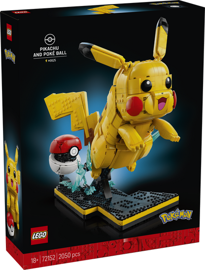 72152 | LEGO® Pokémon™ Pikachu and Poké Ball
