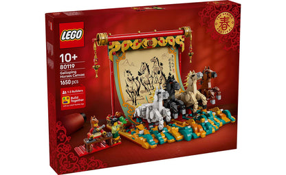 80119 | LEGO® Iconic Galloping Horses Canvas