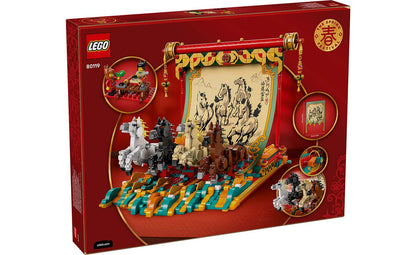 80119 | LEGO® Iconic Galloping Horses Canvas