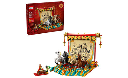 80119 | LEGO® Iconic Galloping Horses Canvas